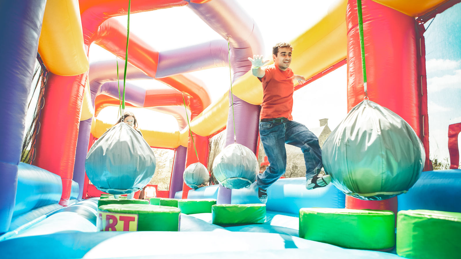Carnival fun at Slope Day 2015