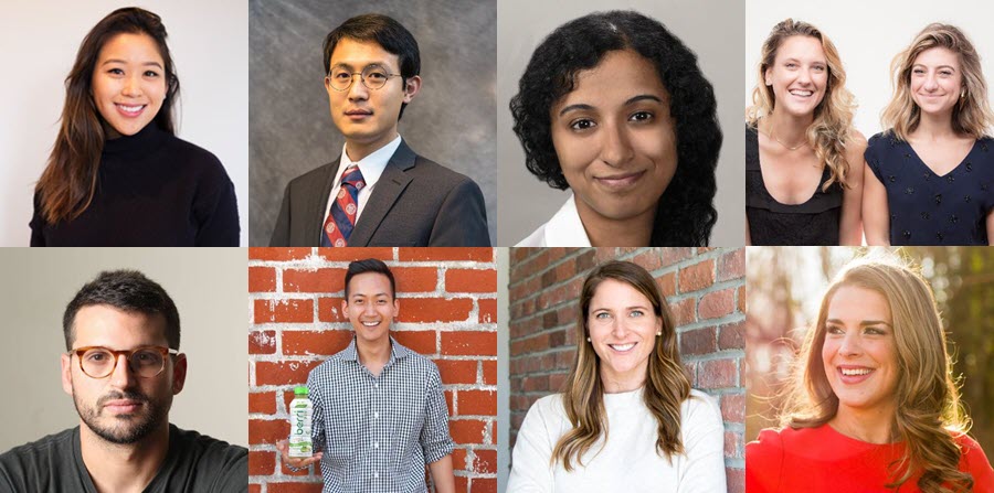 Some of the Cornell entrepreneurs on the 2019 30 Under 30 lists