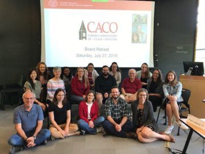 The CACO board during their summer retreat in 2019