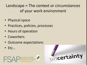 Landscape slide from FSAP webinar
